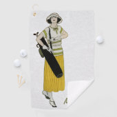 Personalized Vintage Fashion Golf Towel ゴルフタオル (インサイチュ)