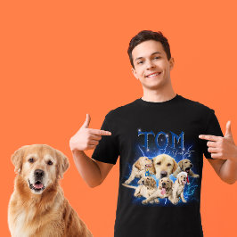 Personalized Vintage Pet T-shirt Tシャツ