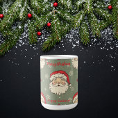 Personalized Vintage Santa Claus コーヒーマグカップ