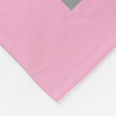 Personalized Volleyball Senior Gift Custom Color フリースブランケット (角)