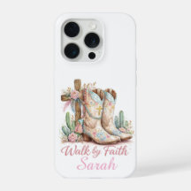 Personalized Walk By Faith iPhoneケース