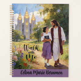 Personalized 'Walk with Me' Christian LDS Planner プランナー手帳