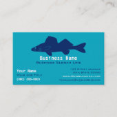 Personalized Walleye Fishing Guide / Charter  名刺 (正面)