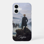 Personalized Wanderer – Caspar David Friedrich iPhone 16ケース (裏面)