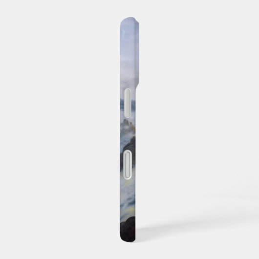 Personalized Wanderer – Caspar David Friedrich iPhone 16ケース (右側面)
