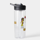 Personalized Water Bottle Gold Pink Blend #2 ウォーターボトル (右面)