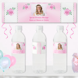 Personalized Water Bottle Labels for Birthday, ANY ペットボトルラベル