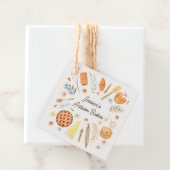 Personalized Watercolor Pastry Baking Bakery フェイバータグ (インサイチュ)