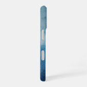 Personalized Watercolor Sea Turtle Ocean iPhone 16ケース (右側面)