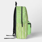 Personalized Wavy Stripe Backpack プリントバックパック (左)