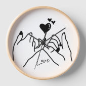 Personalized Wedding Anniversary Gift 壁時計 (正面)