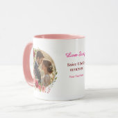 Personalized Wedding Anniversary Mug  マグカップ (正面左)