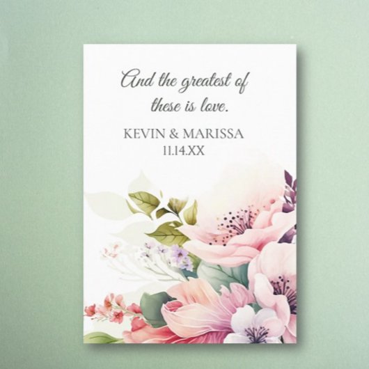 Personalized Wedding Congrats card カード