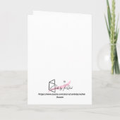 Personalized Wedding Congratulations Card | Africa カード (裏面)
