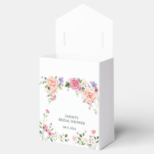 Personalized wedding favor boxes for guests フェイバーボックス (オープン)