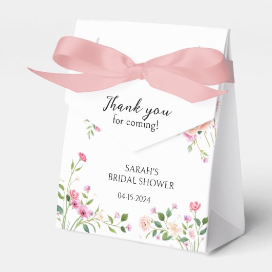 Personalized wedding favor boxes for guests フェイバーボックス (正面サイド)