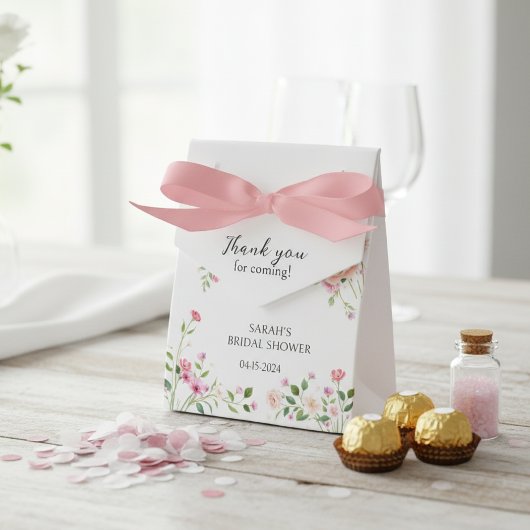 Personalized wedding favor boxes for guests フェイバーボックス