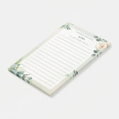 Personalized Wedding Florals ポストイット (アングル)