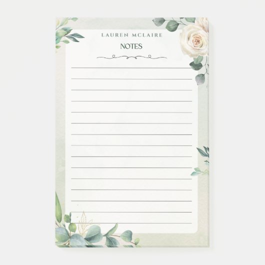 Personalized Wedding Florals ポストイット (正面)