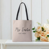 Personalized wedding gift,maid of honor gift,mrs.  トートバッグ