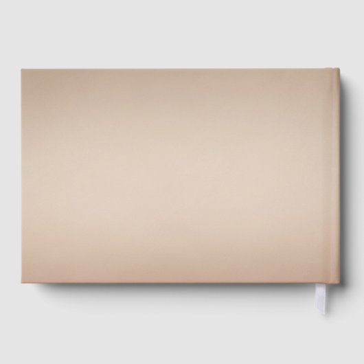 Personalized Wedding Guest Book ゲストブック (裏面)