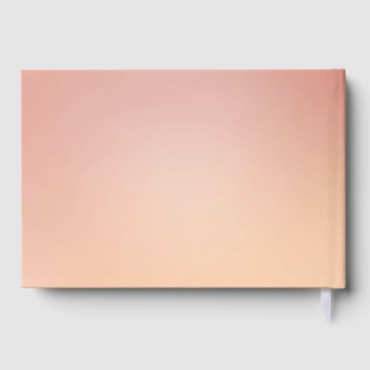 Personalized Wedding Guest Book ゲストブック (裏面)