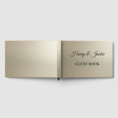 Personalized Wedding Guest Book ゲストブック (全面)