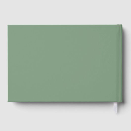 Personalized Wedding Guest Book, Engagement Recept ゲストブック (裏面)