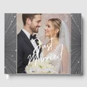  Personalized Wedding Guest Book with Couple Photo ゲストブック (正面)