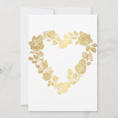 Personalized Wedding Invitations | Elegant, Rustic 招待状 (裏面)