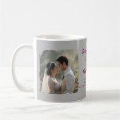 Personalized Wedding Mug | Custom Couple コーヒーマグカップ (左)