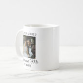 Personalized Wedding Photo Coffee Mug | Custom コーヒーマグカップ (正面左)