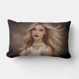 Personalized Wedding Pillow – The Future, Mrs. ランバークッション