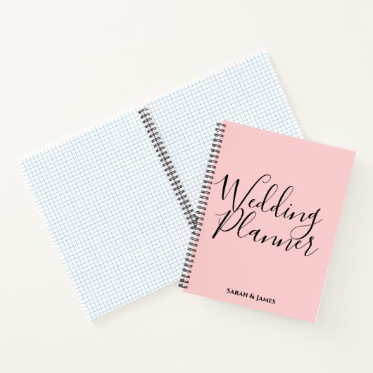 Personalized Wedding Planner Notebook ノートブック (内部)