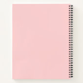 Personalized Wedding Planner Notebook ノートブック (裏面)