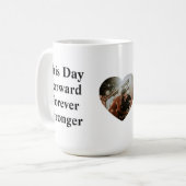 Personalized Wedding Quote Mug – "Forever Stronger コーヒーマグカップ (正面左)