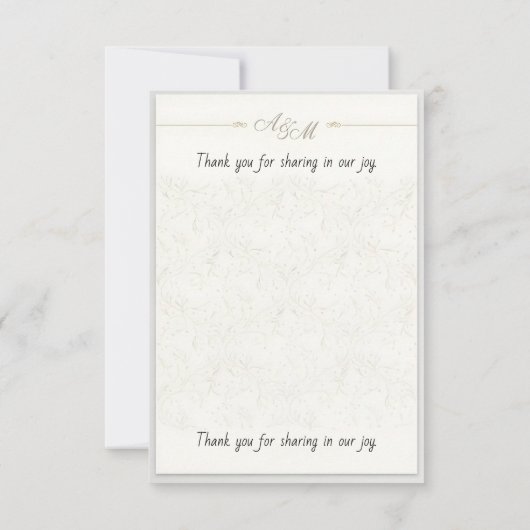 Personalized Wedding RSVP Card – 3.5x5 Printable (裏面)