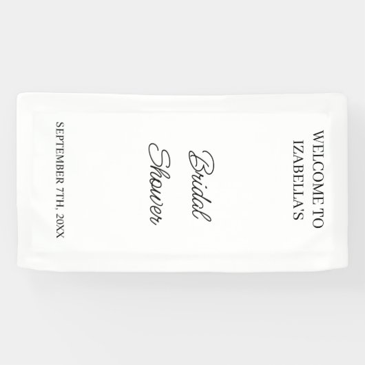 Personalized Wedding Welcome Bridal Shower Engaged 横断幕 (横)