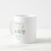 Personalized Welcome Back to School Teacher コーヒーマグカップ (正面左)