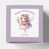 Personalized Whimsical Floral Fairy  フェイバーボックス (上部)