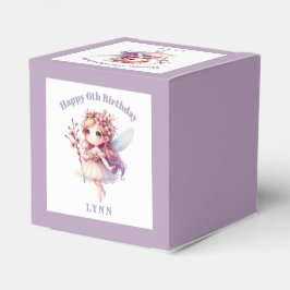Personalized Whimsical Floral Fairy  フェイバーボックス