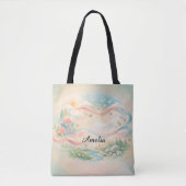 Personalized Whimsical Tote Bag トートバッグ (正面)