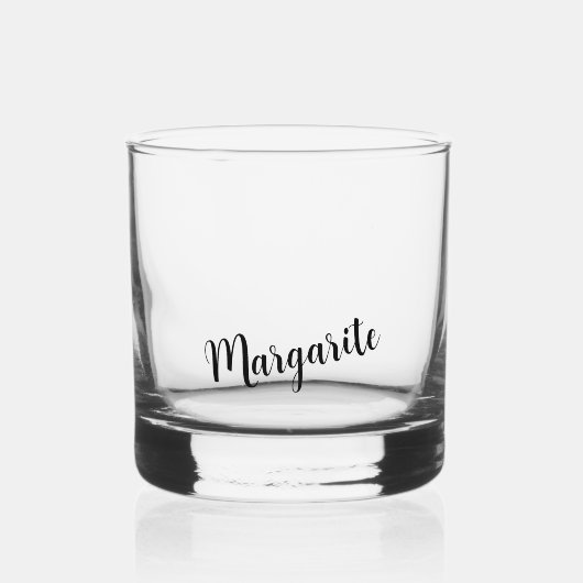 Personalized Whiskey Glass ウイスキーグラス (正面)