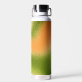 Personalized Wild Rusty Olive Green ウォーターボトル (背面)