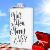 Personalized “Will You Marry Me?” Proposal  フラスク