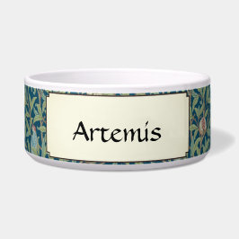 Personalized William Morris Bird and Pomegranate ボウル