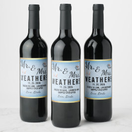 Personalized Wine Labels: Toast to Love! ワインラベル