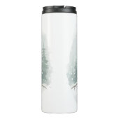 Personalized Winter Bear Tumbler – Sleeping Animal タンブラー (裏面)
