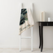 Personalized Winter Pinecone Family Design シェルパブランケット (インサイチュ)