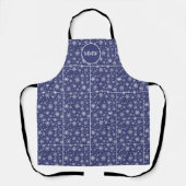 Personalized Winter Snowflake Apron エプロン (正面)